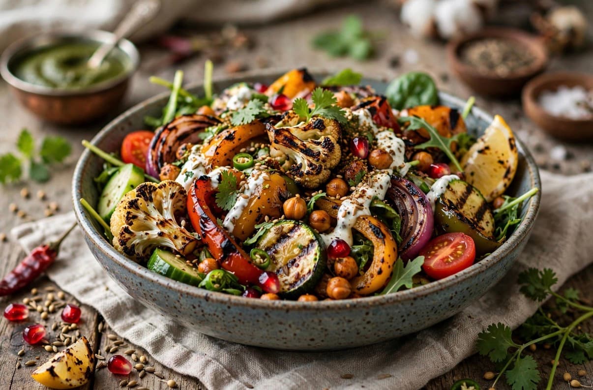 TANDOORI VEGETABLE SALAD