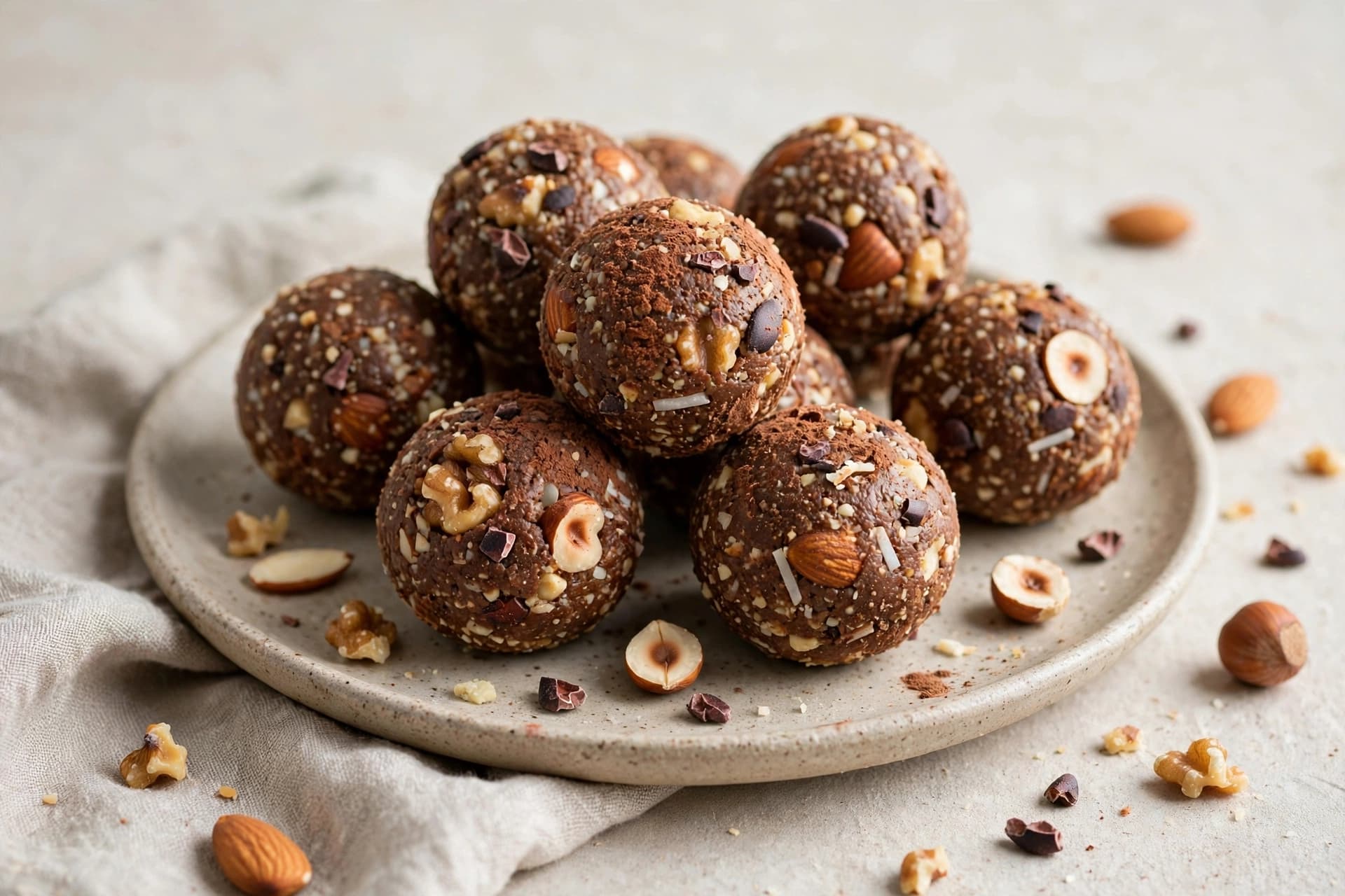 Choco- Nut energy balls
